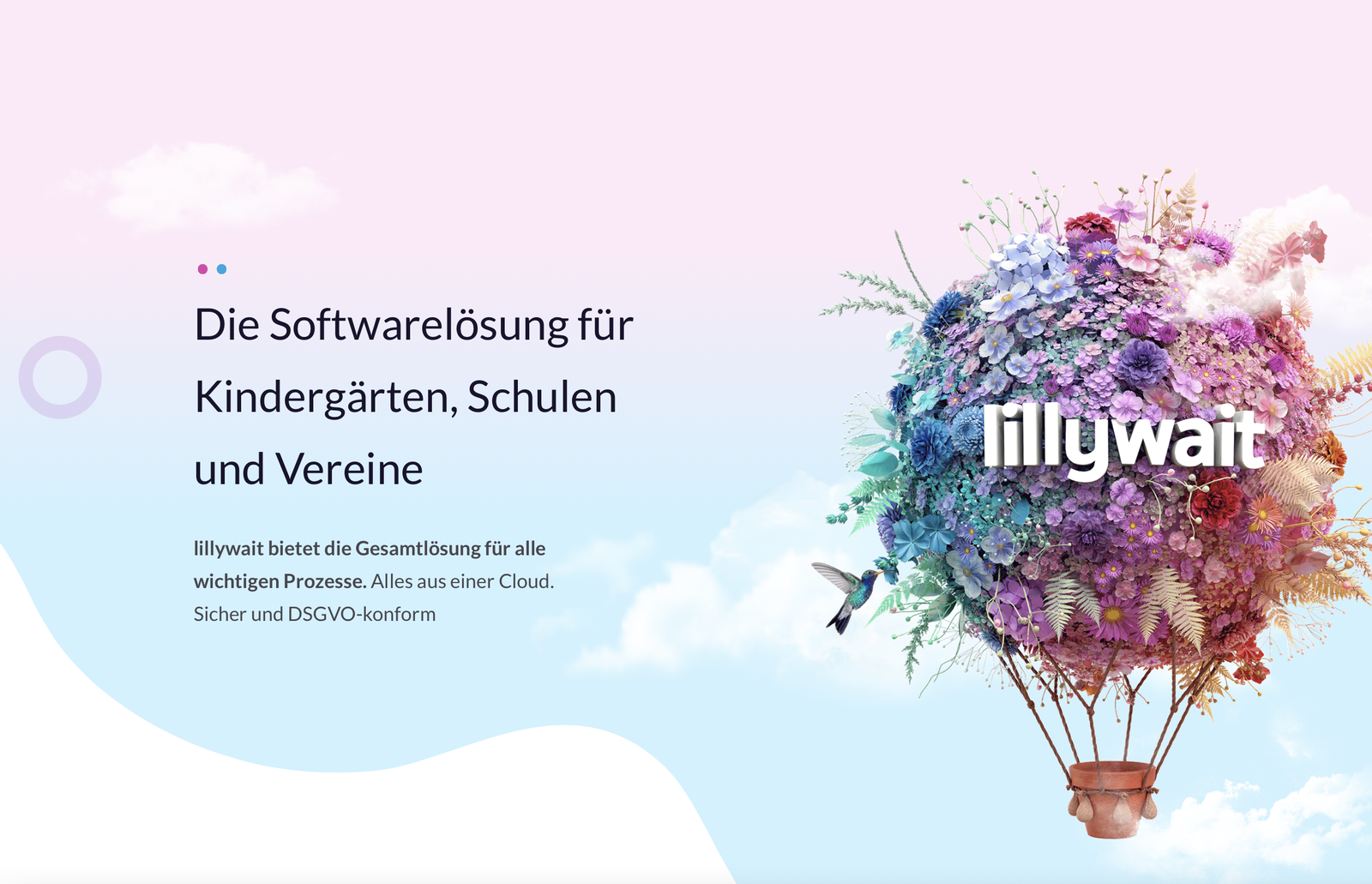 Lillywait — kindergarten management platform for admins and parents